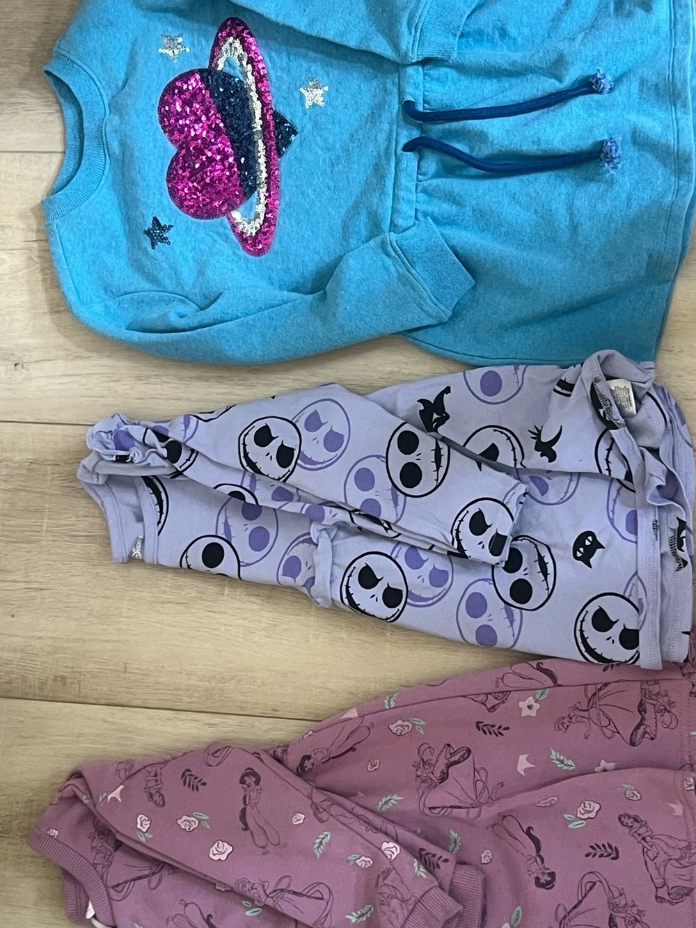 4T Girls' Winter dresses- Disney Princess and Jack and Sally , Hatley